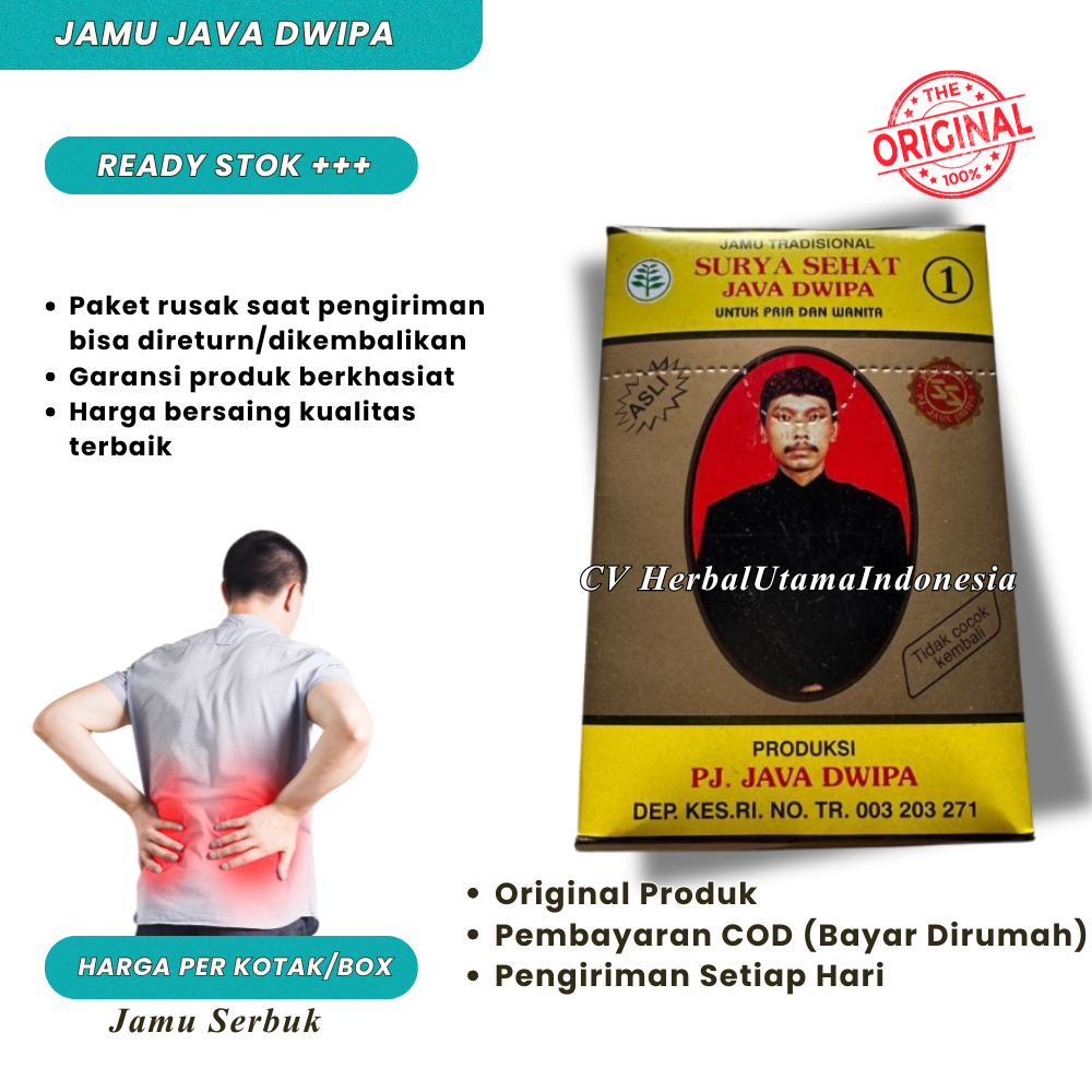 Jual Jamu Java Dwipa No.1 Surya Sehat Original | Shopee Indonesia