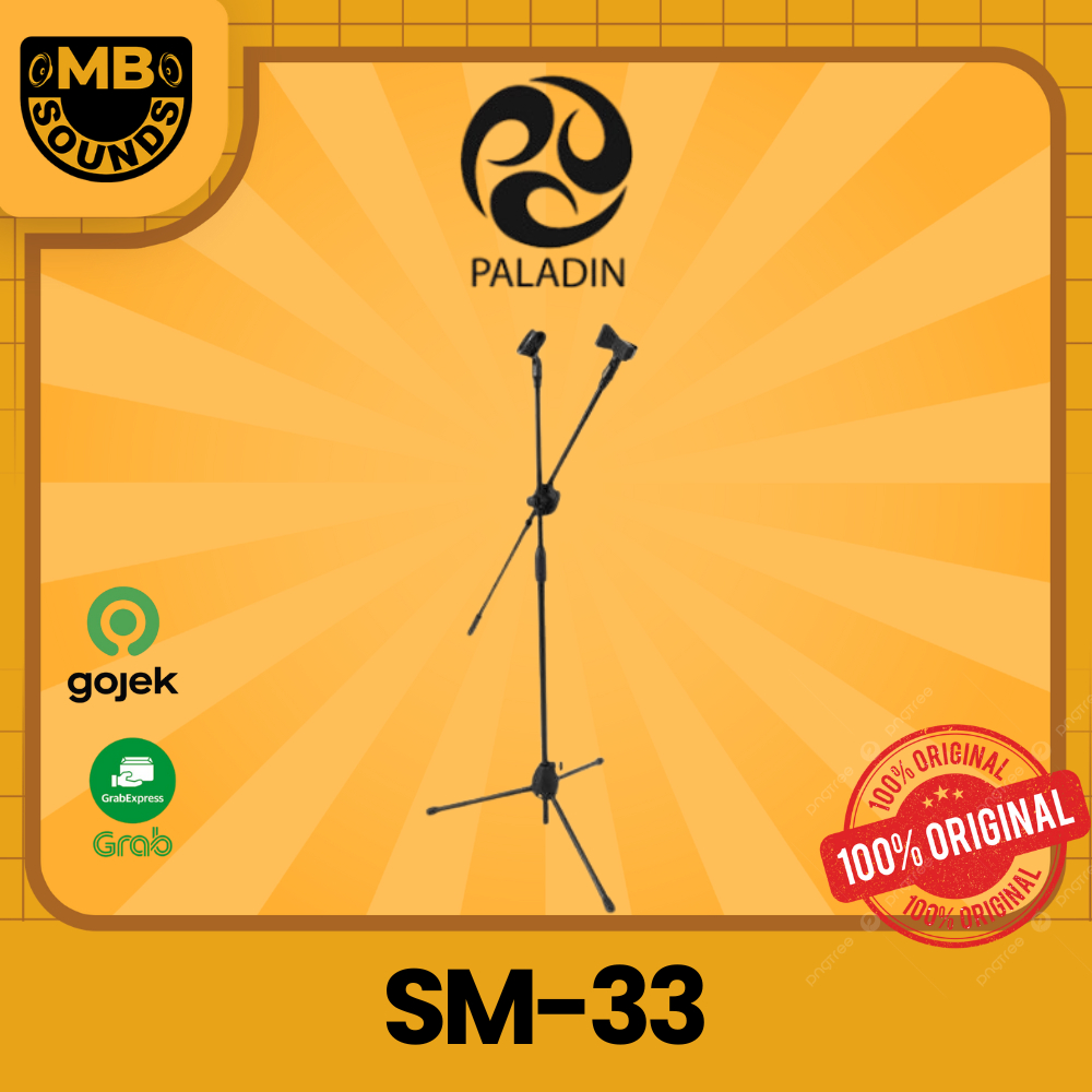 Jual PALADIN SM33 / SM 33 / SM33 Stand Microphone
