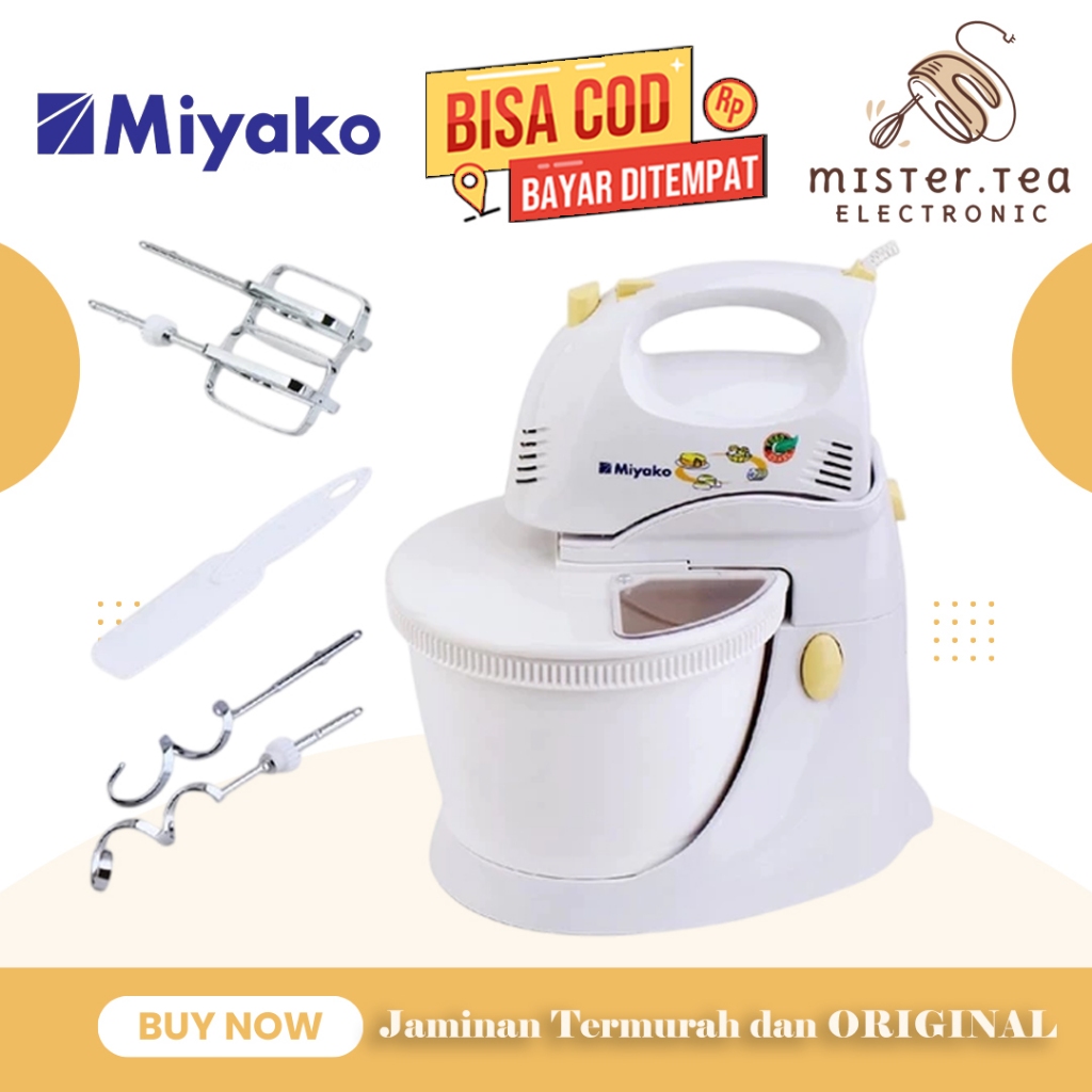 Jual [COD READY] MIYAKO MIXER 2 IN 1 BERDIRI + TANGAN SM625 / SM 625 ...