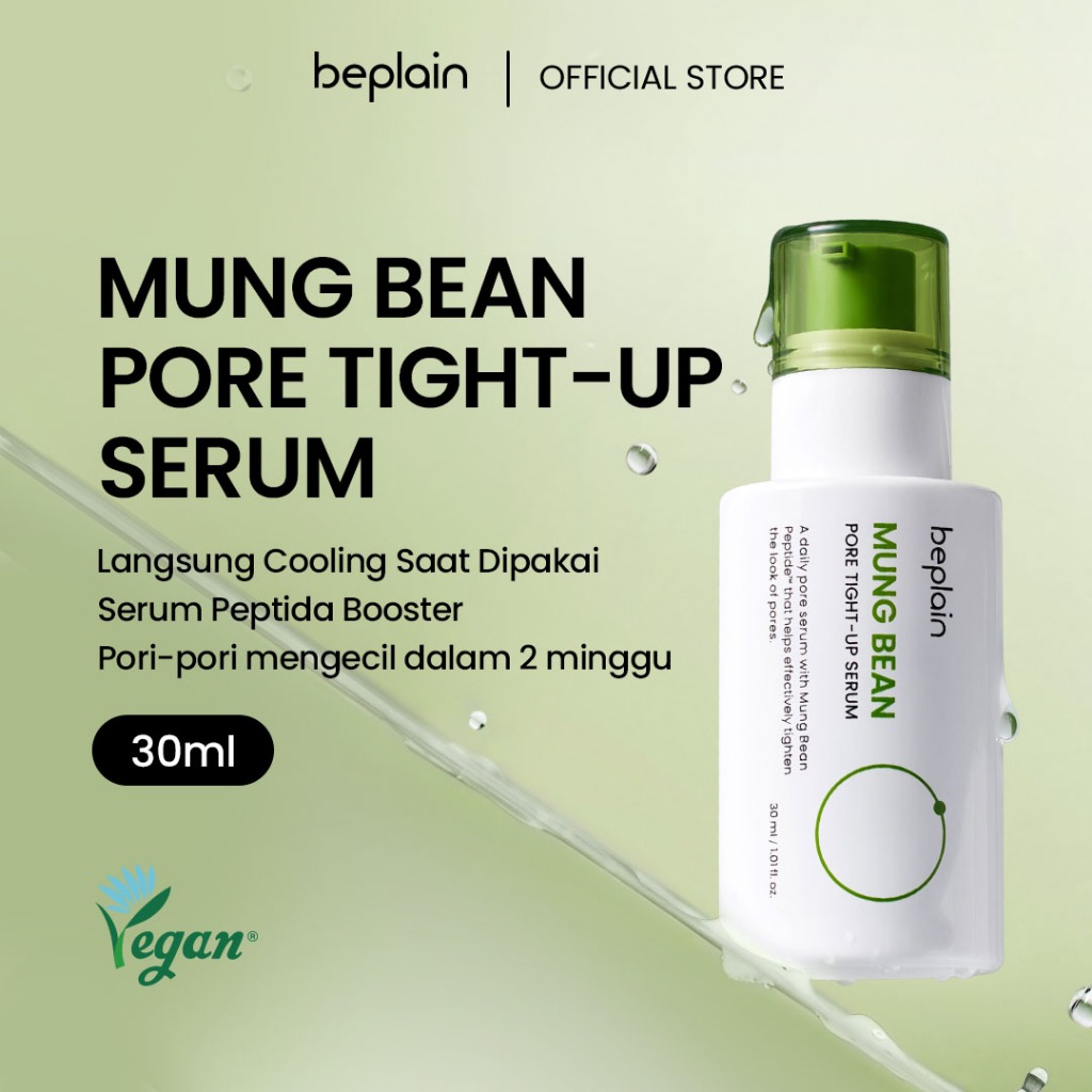 Jual BEPLAIN MUNG BEAN PORE TIGHT-UP SERUM 30ml | Pori-pori Kendur dan ...