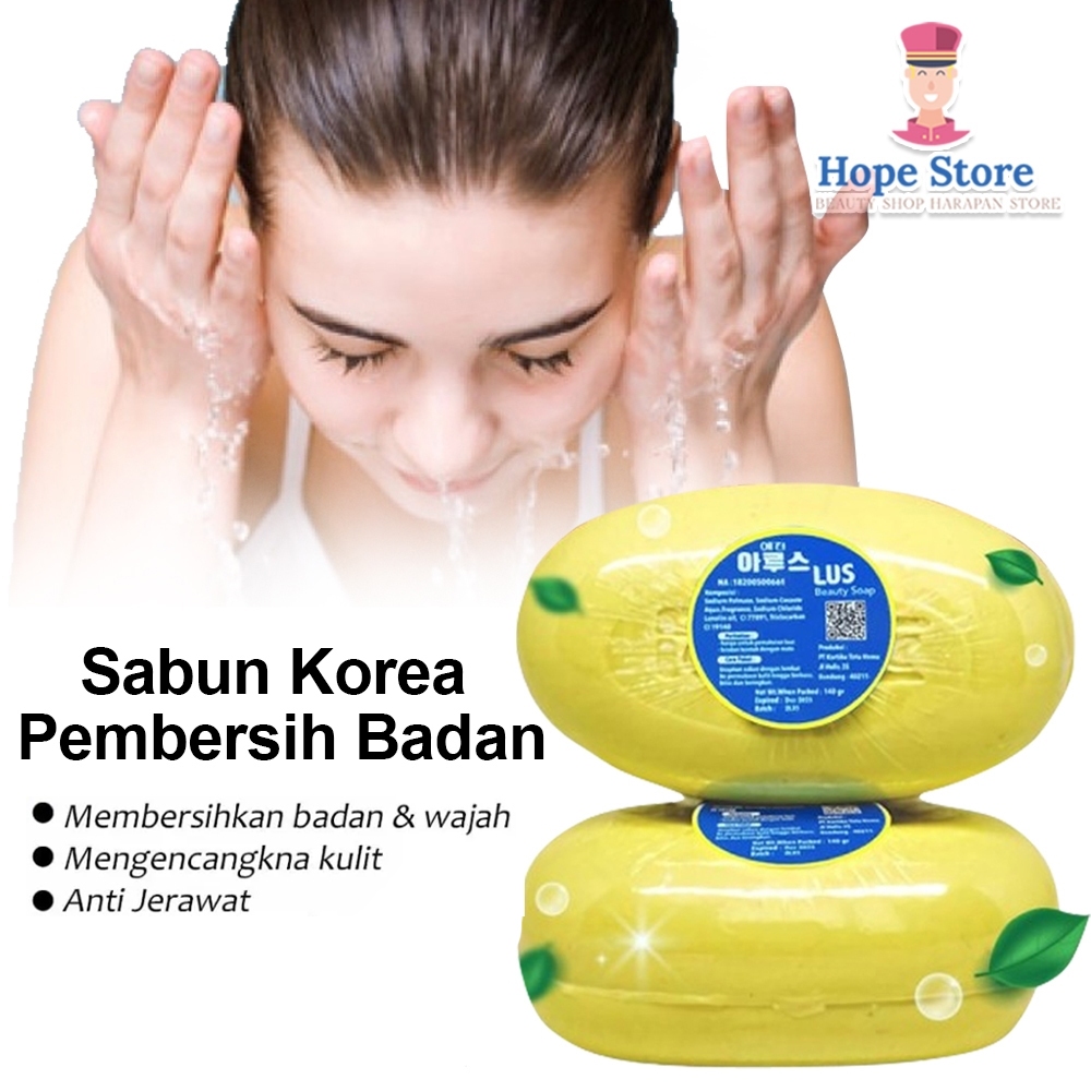 Sabun Mandi Korea Glow Facial Body Wash Mencerahkan Melembutkan Badan dan Wajah