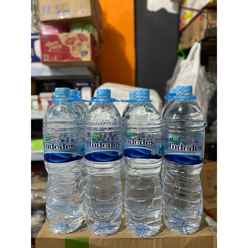 Jual Indodes 600 mL Per Dus Air Mineral pH 7 Baru Bersegel SNI Halal ...