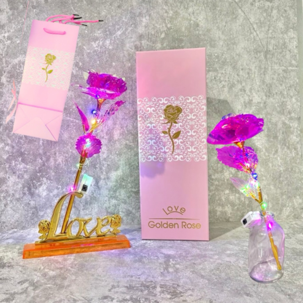 Jual Bunga Mawar Pink dengan Gift Box - Hadiah Bunga Sidang Skripsi ...