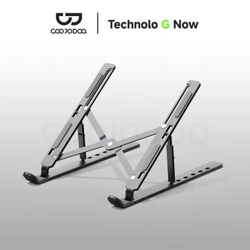 Goojodoq Stand Laptop Lipat Bahan Aluminum Alloy Untuk Macbook Pro