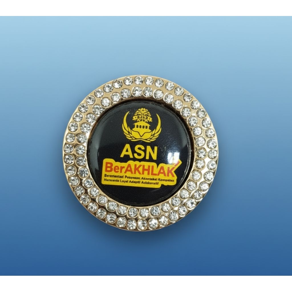 Jual Bros Full Permata Bulat Korpri/ASN berAKHLAK | Shopee Indonesia