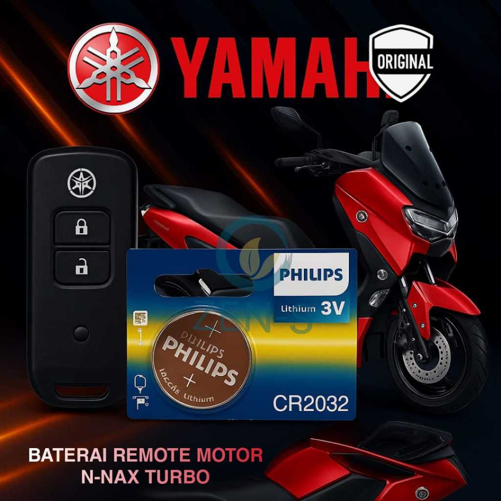 Jual Baterai Remote MOTOR YAMAHA NMAX N-MAX TURBO ORIGINAL Battery ...