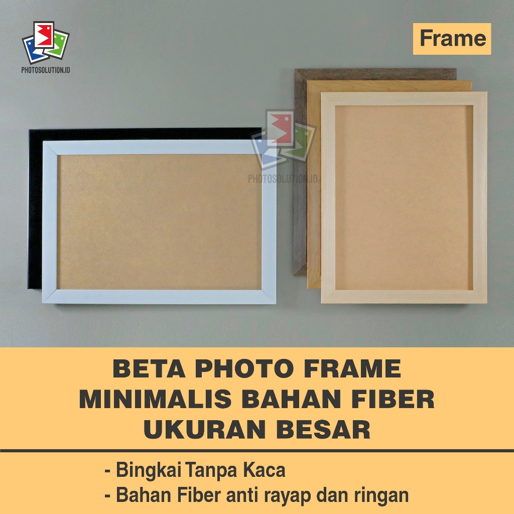 Jual BETA FRAME Bingkai Foto Minimalis Bahan Fiber - PHOTOSOLUTION ...