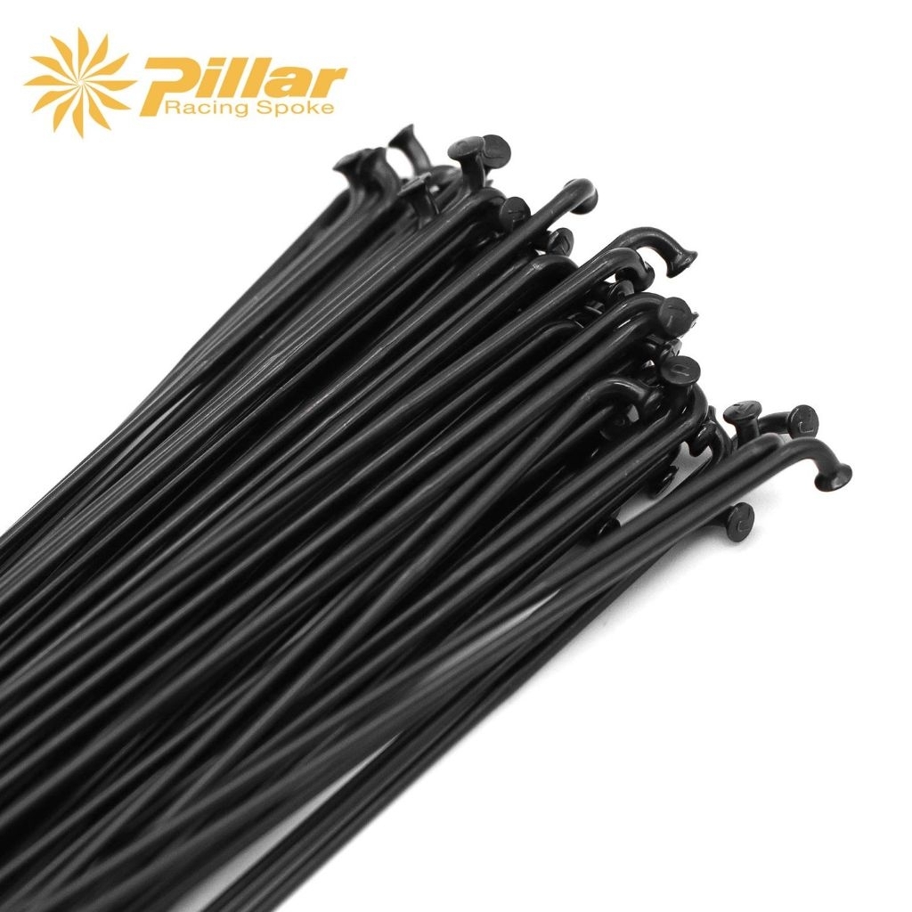 Jual Pillar PDB1415 x 32 pcs Double Butted Spokes J-bend 292 mm jeruji ...