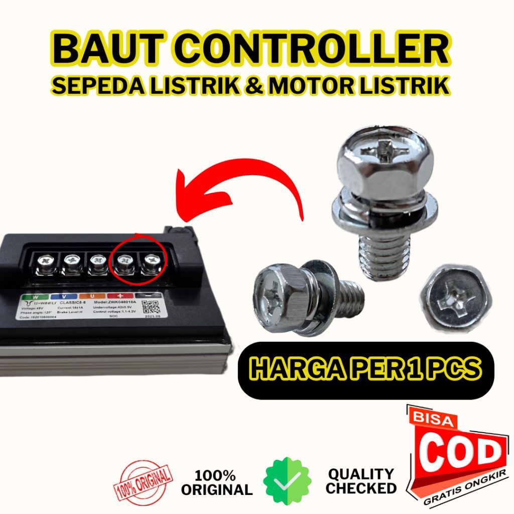 Jual Baut Controller Sepeda Listrik Motor Listrik Universal | Shopee ...