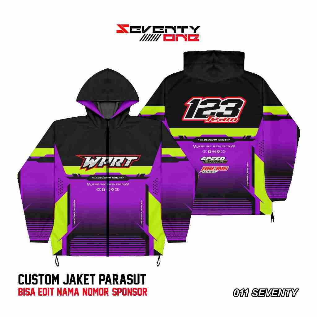 Jual Jaket Parasut Tema Racing Jaket Printing racing custom desain bisa ...