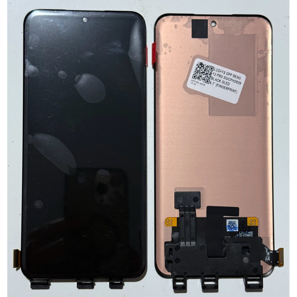 DISPLAY LCD FRAME ORIGINALE SERVICE OPPO RENO 12 PRO 5G CPH2629 TOUCH SCHERMO