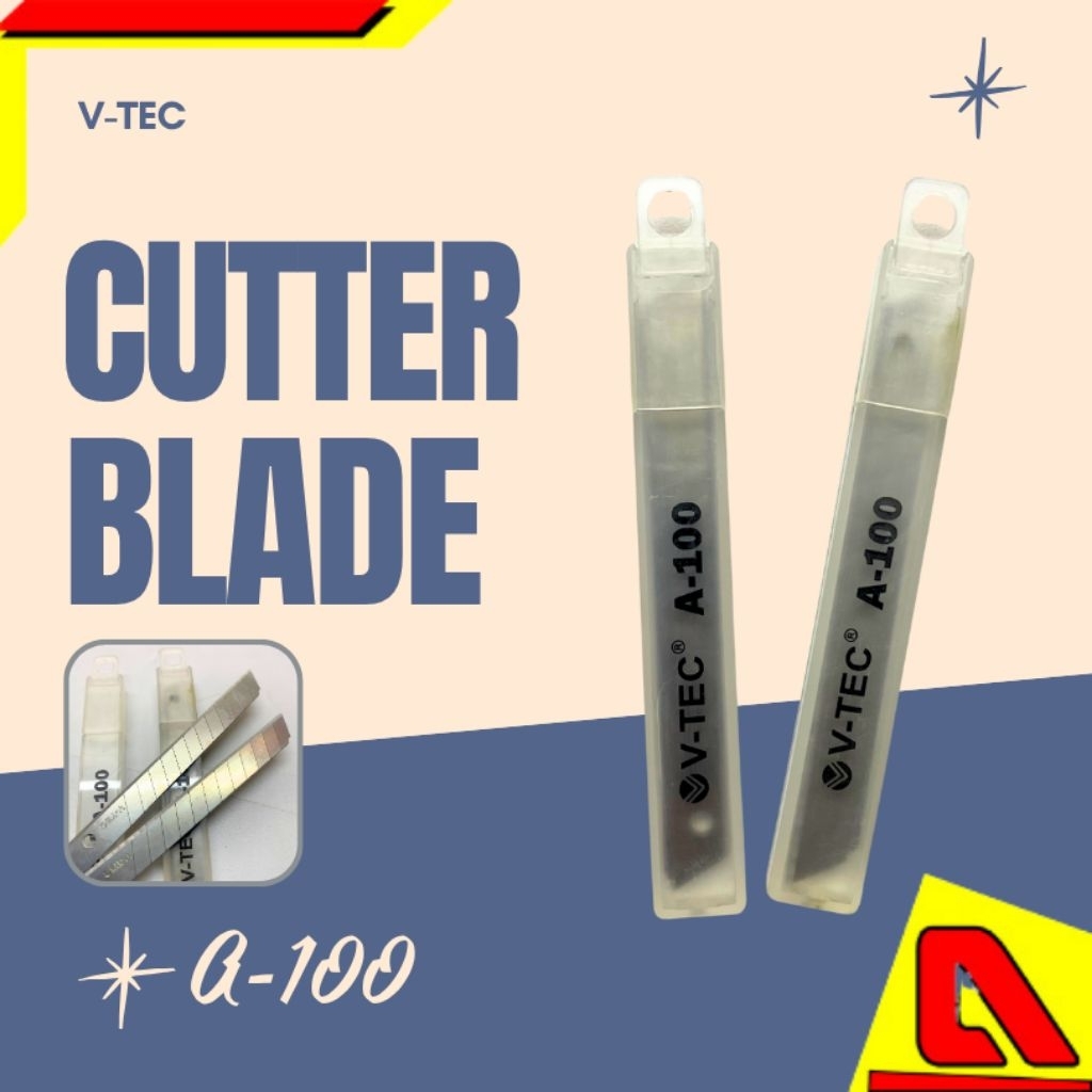 Jual ISI V-TEC Cutter Blade L-150 & A-100 | Shopee Indonesia