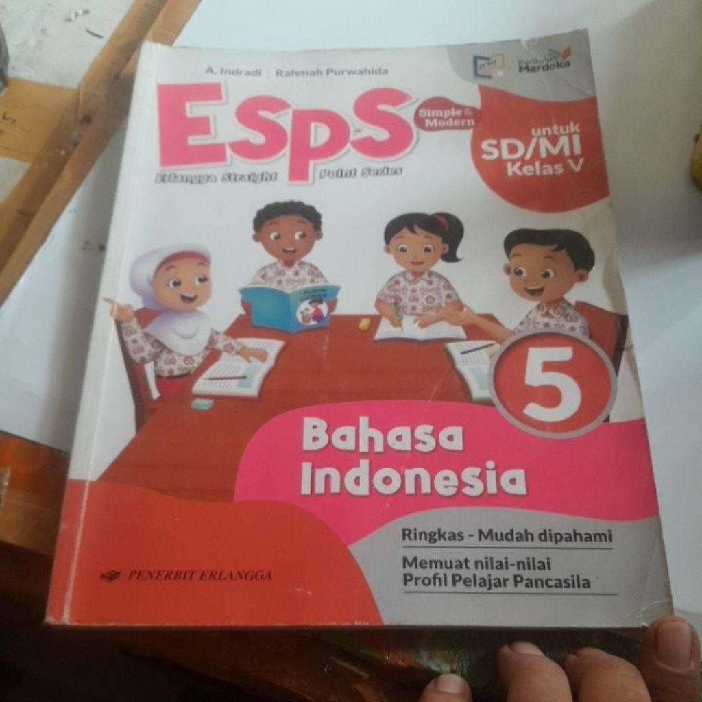 Jual BUKU ESPS BAHASA INDONESIA UNTUK SD KELAS V/5 KURIKULUM MERDEKA ...