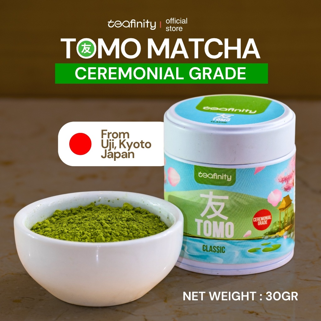 Jual Teafinity - Tomo Matcha Ceremonial Grade - 100% Pure Ceremonial ...