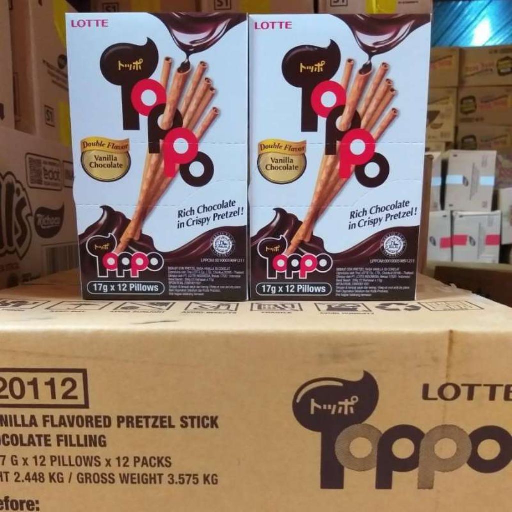 Jual Lotte Toppo box isi 12pcs | Shopee Indonesia