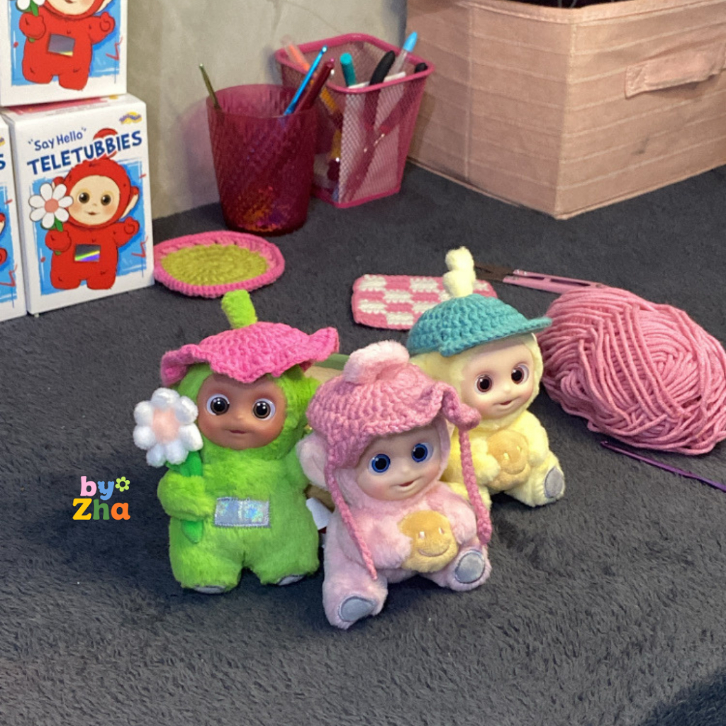 Jual Custom Topi Teletubbies Pop Mart Hanya Topi Boneka Saja BY ZHA ...