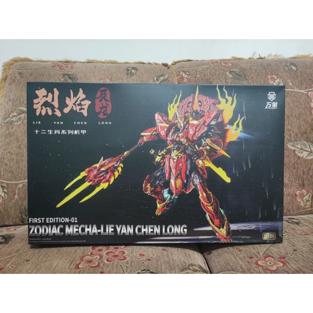 Jual Zodiac Mecha 1/100 Model Kit Mokit Lie Yan Cheng Long Motor ...