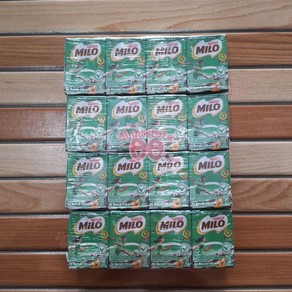 Jual Susu UHT Milo 110ml × 4 susu Milo kotak rasa coklat | Shopee Indonesia