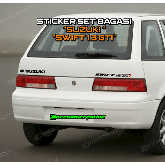 Jual Stiker Replika Emblem Suzuki Swift GT | Shopee Indonesia