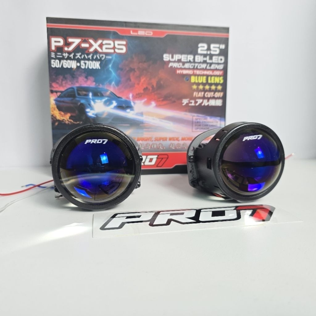 Jual PRO7 BILED PRO7 P7X25 / P.7X25 2.5 INCH BLUELENS 60WATT ORIGINAL ...