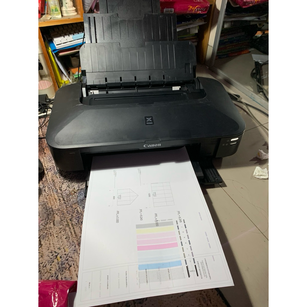 Jual printer a3 a3+ inkjet canon pixma ix6770 printhead nozzle ...