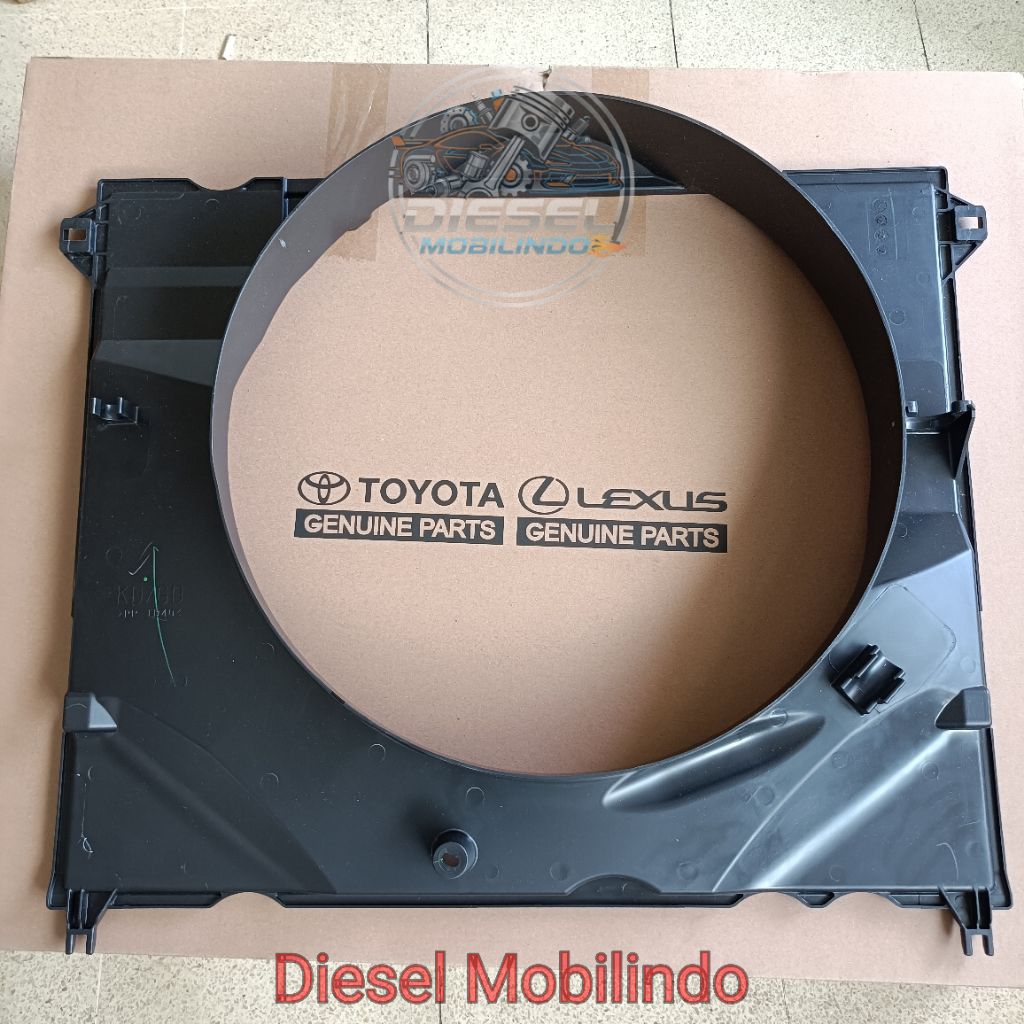 Jual Shroud fan Radiator Original Toyota Innova Fortuner Reborn Asli ...