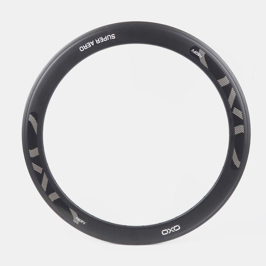 Jual Rims Velg Rim Discbrake 700c Oxo R60FV 20H 24H 32H 36H 60 mm Hitam ...