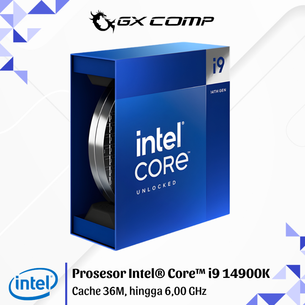 Jual Intel Core I9 14900K | Processor Box LGA1700 | i9-14900K - 14th ...