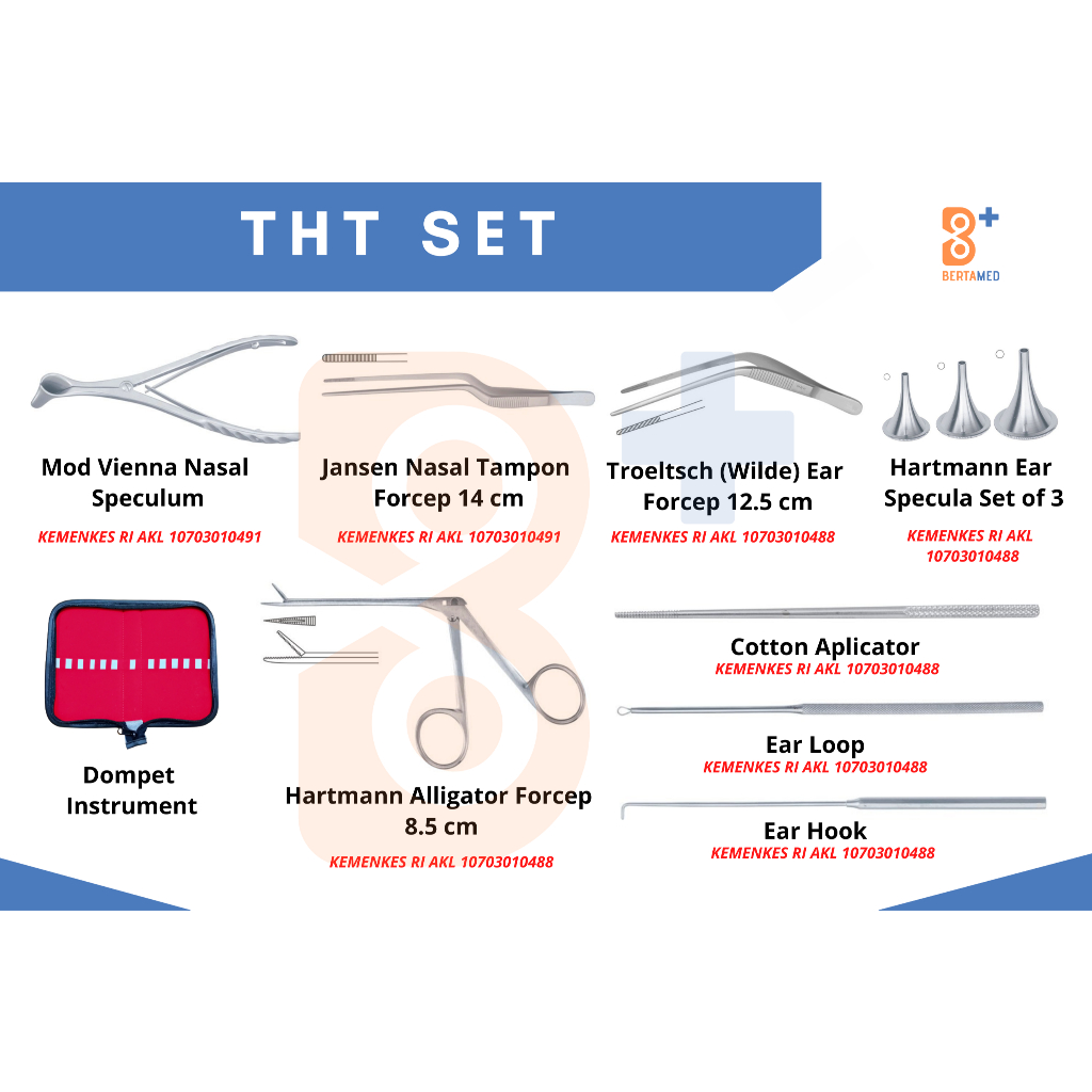 Jual THT Set / THT Instrument Set / Alat THT Marwa | Shopee Indonesia