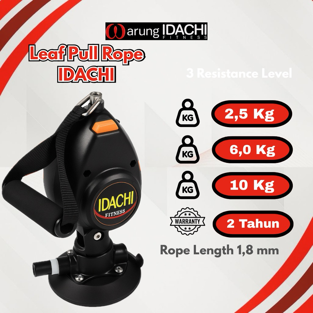 Jual IDACHI - Alat Fitness Leaf Pull Pulley Cable System melatih otot ...