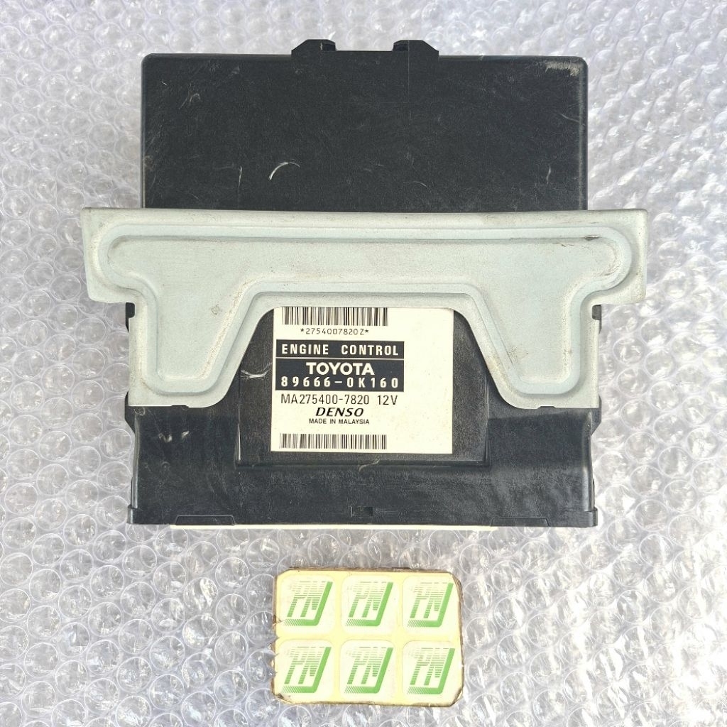 Jual ECU Computer Komputer ECU Innova Bensin Matic AT 89666-0K160 ...