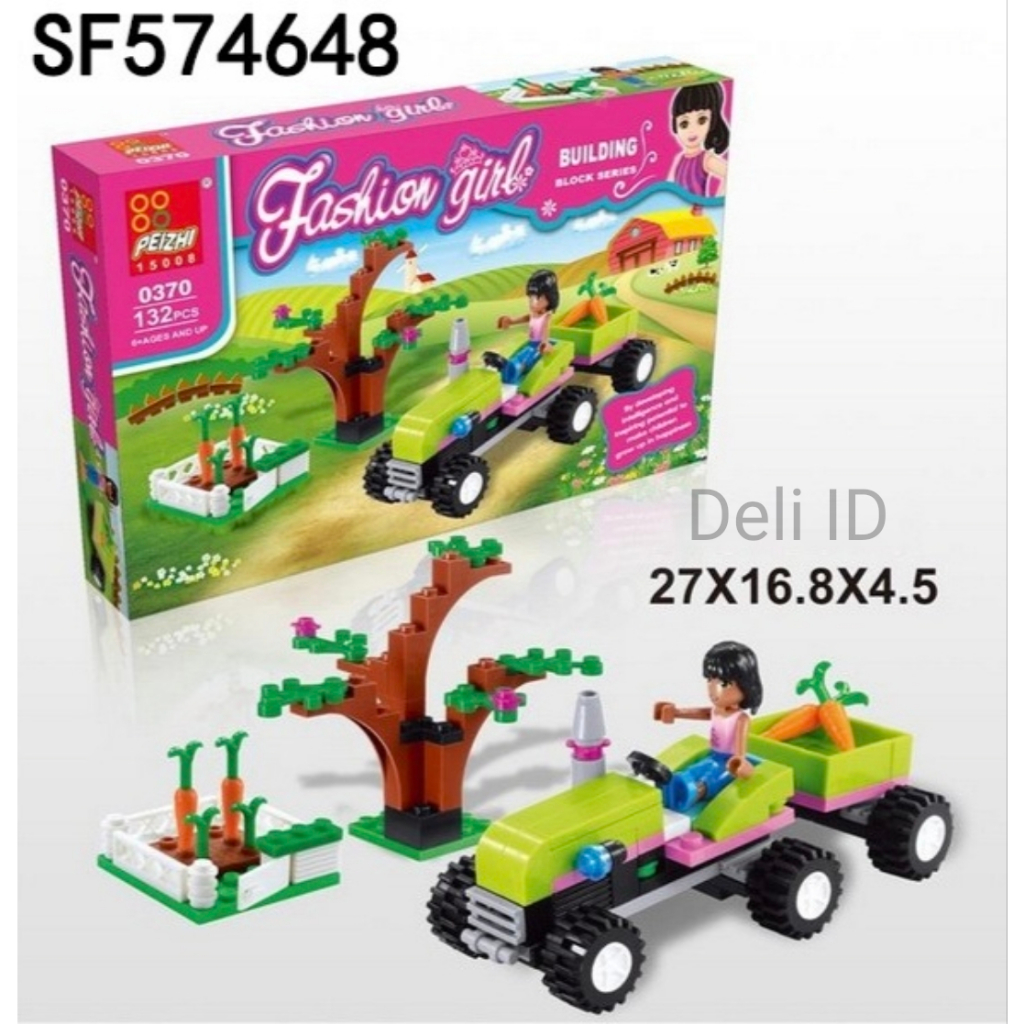Jual Mainan Anak Brick Cewek Fashion Girl Building Block Blok Series ...