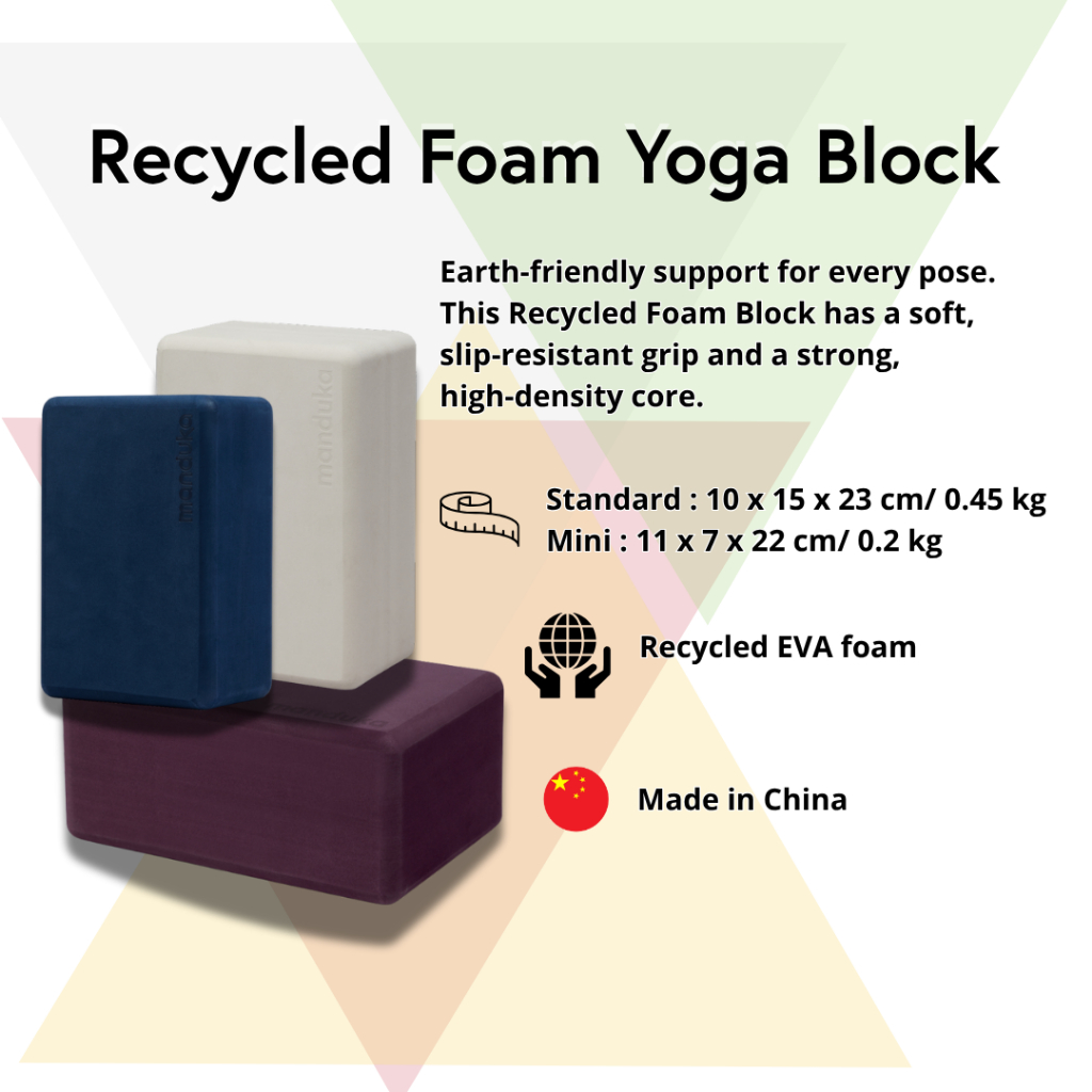 EVA double couleur Yoga bloc coloré bloc de mousse brique exercice Fitness outil exercice