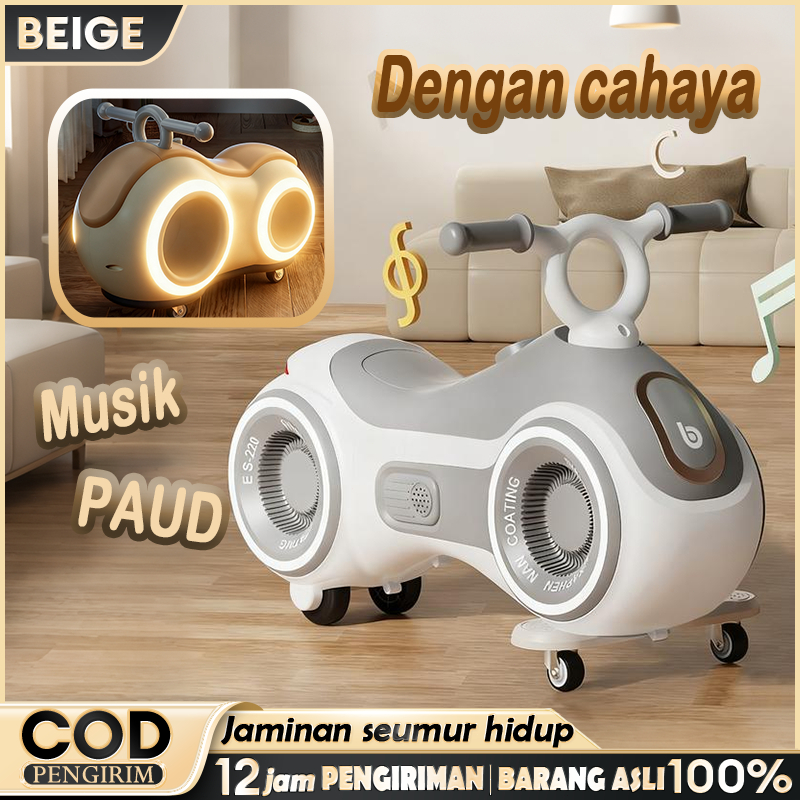 Jual Sepeda Balance Bike Anak - Musik & Lampu LED Usia 1-6 Tahun ...