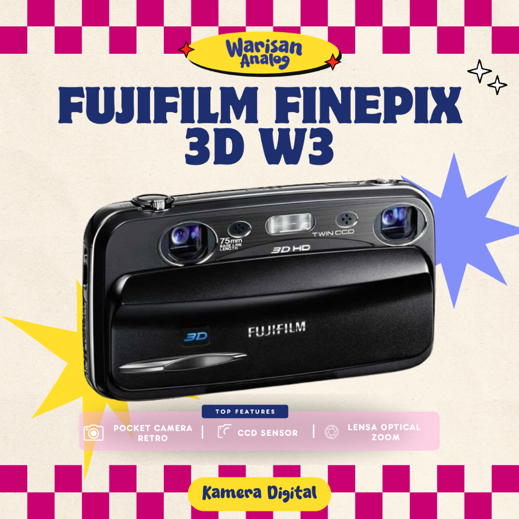 Datajudicial Fujifilm Finepix Real 3d Fuji 3d Viewer Jual DIGICAM