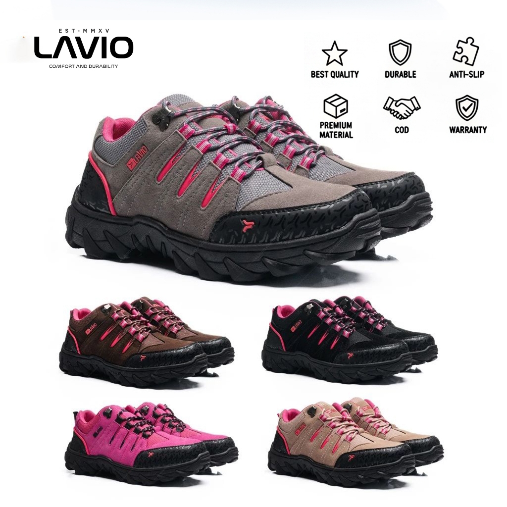 Jual Sepatu Gunung Wanita Hiking Treking Ringan Murah Lavio Fast Low ...