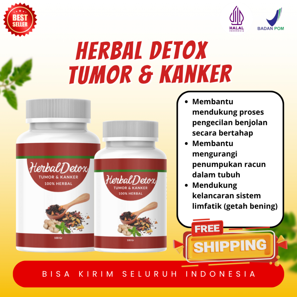 Obat Fitofarmaka Detox Cina Untuk Menghilangkan Benjolan Tumor dan Kanker Tanpa Operasi