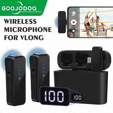 JAYA GOOJODOQ Mik Microphone Wireless Kerah Imam Masjid Youtuber Konten Kreator Kit 2.4G USB
