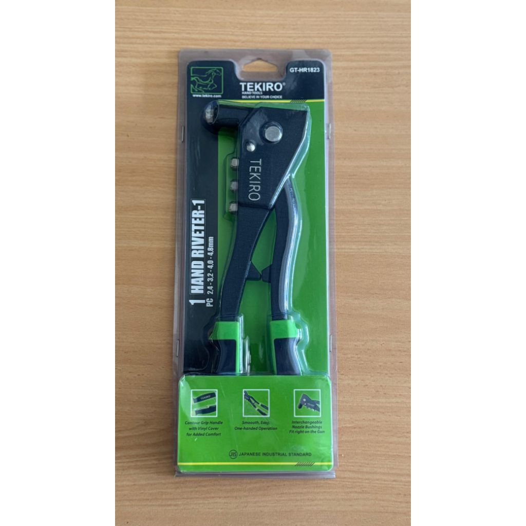 Jual TEKIRO TANG RIVETER 1 (GT-HR1823) RIFET, RIPET ORIGINAL | Shopee ...