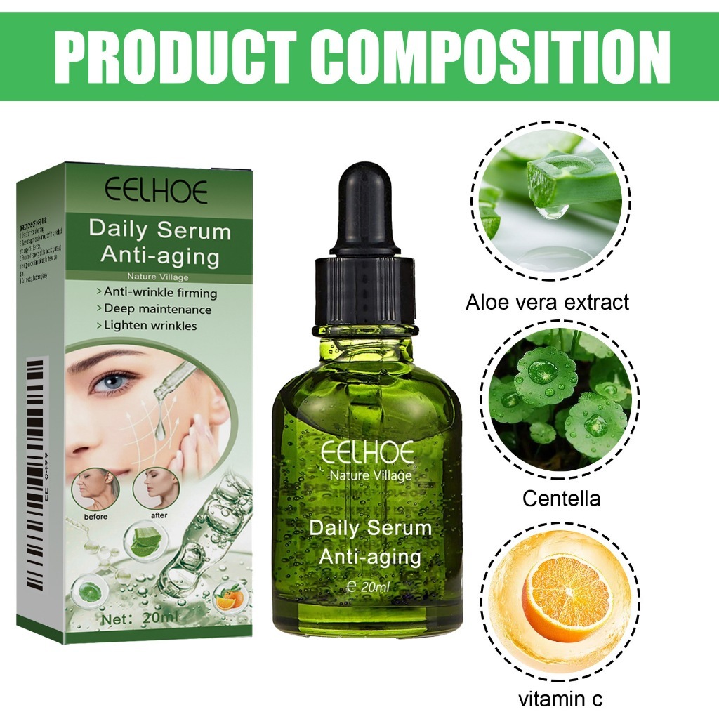 Product image EELHOE Anti Aging Serum 20ml - Tighten Skin, Shrink Pores & Reduce Wrinkles | Anti Aging Serum for All Skin Types