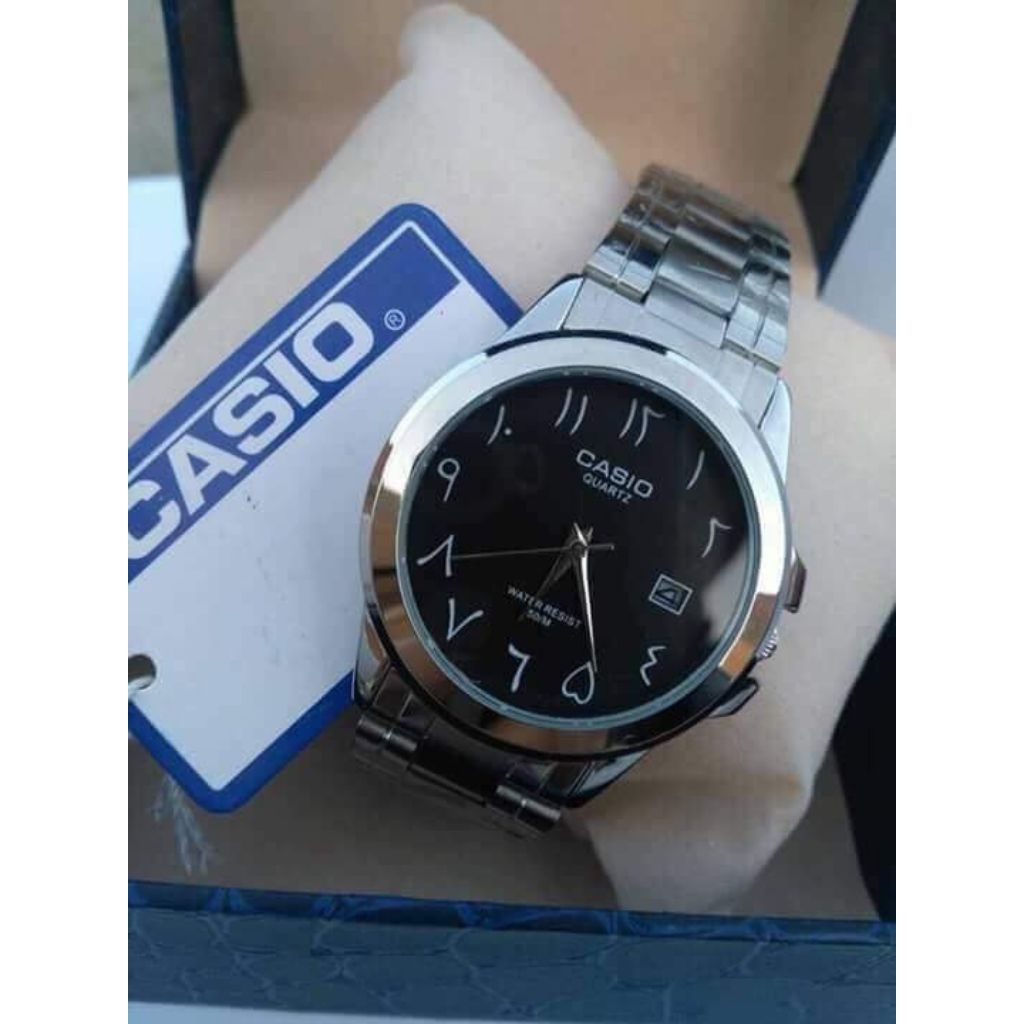 Jual PRODUK DEFECT MINIM/ Casio Arabic FullSilver, BlackSilver | Shopee ...