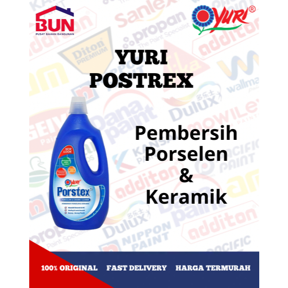 Jual Porstex Porcelain Ceramic Cleaner Blue (WL) 1000 Ml | Shopee Indonesia
