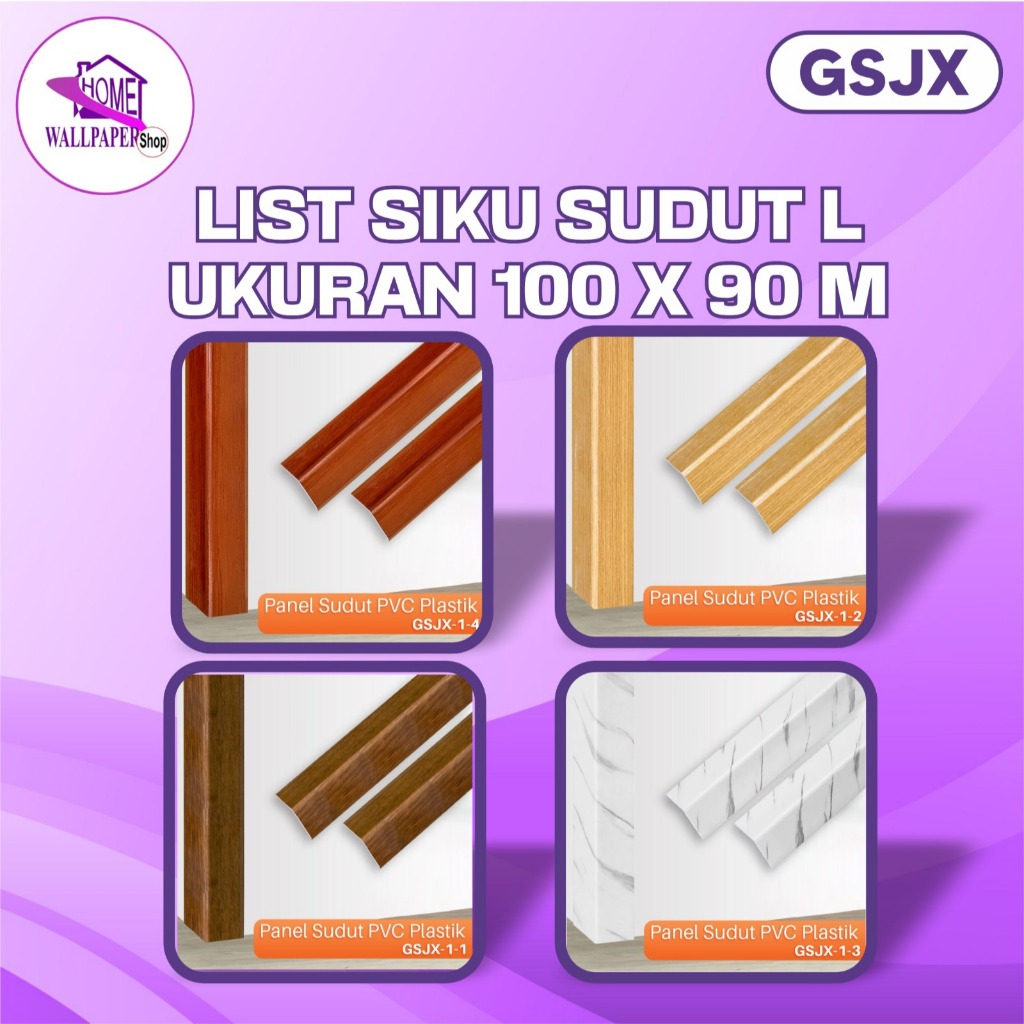 Jual List Sudut Siku L WPC Wallpanel List Penutup WPC Per Batang List ...