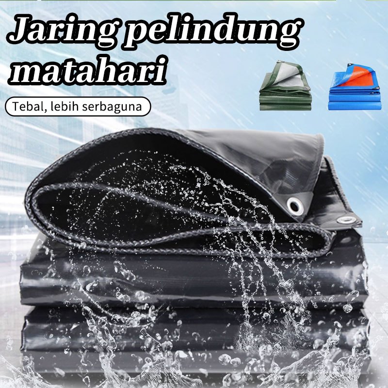 Terpal Tenda Tebal 100% Tahan Air & Anti-UV – Terpal Serbaguna Untuk Truk, Kolam, Atap & Penjemuran
