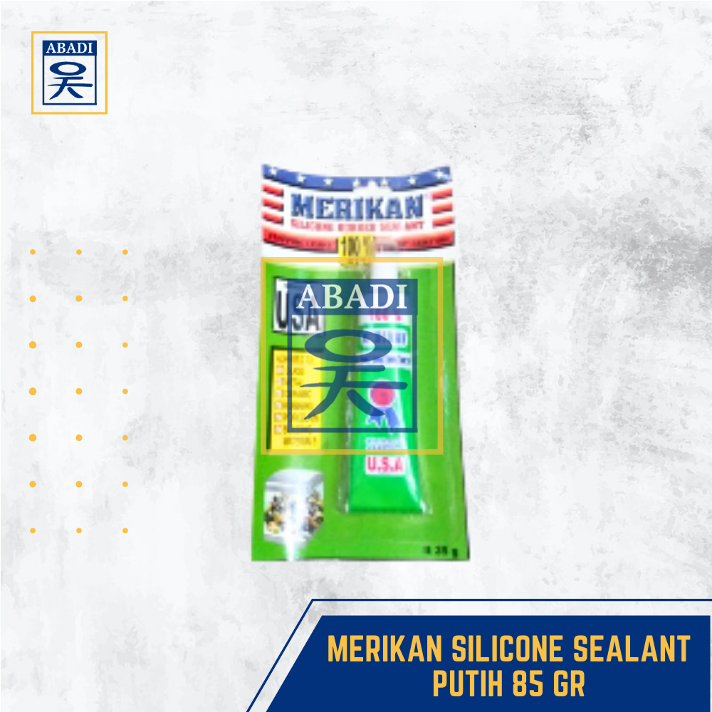Jual SILICONE SEALANT PUTIH 85 GR MERIKAN | Shopee Indonesia