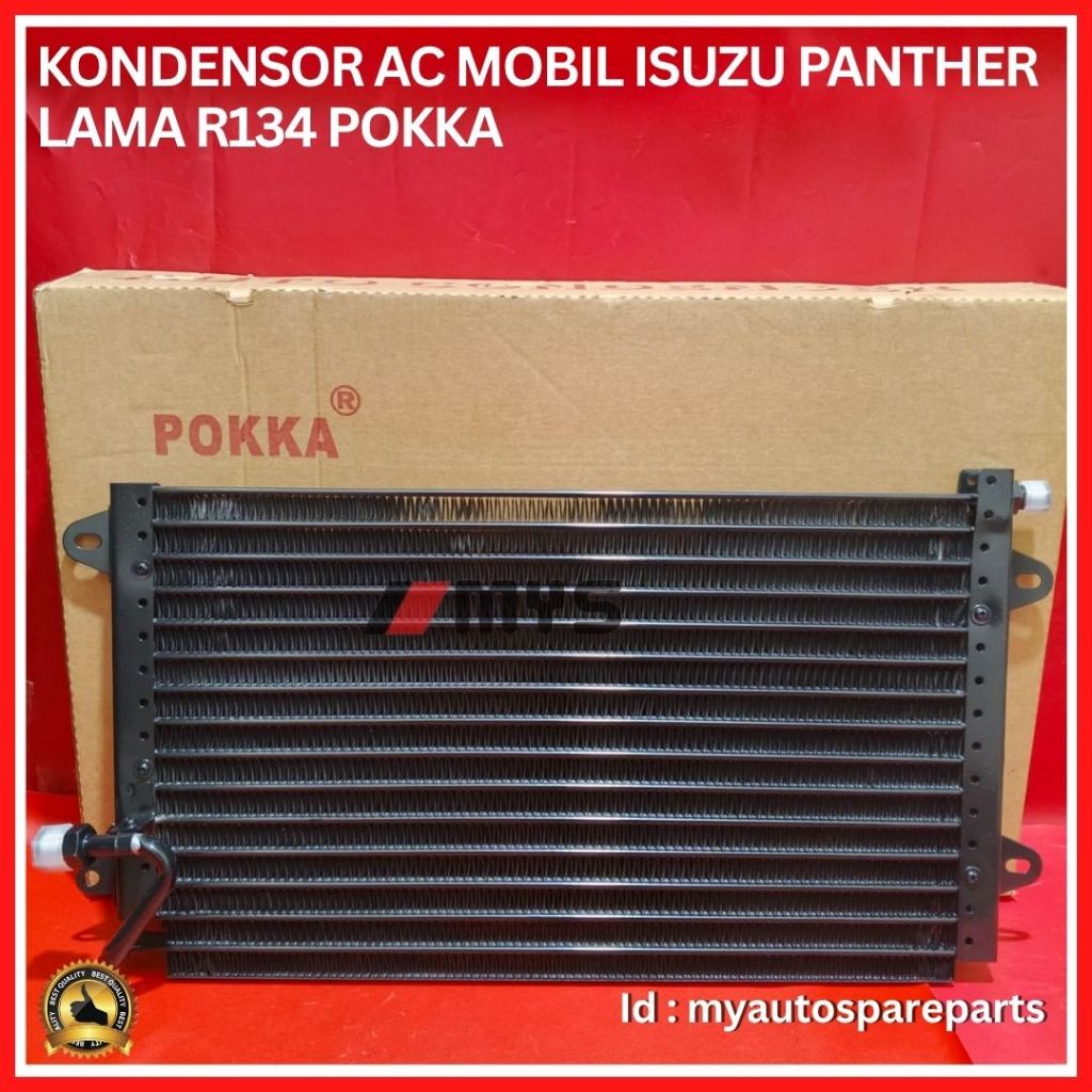 Jual CONDENSOR AC Mobil ISUZU Panther Lama R134 KONDENSOR POKKA TOP ...