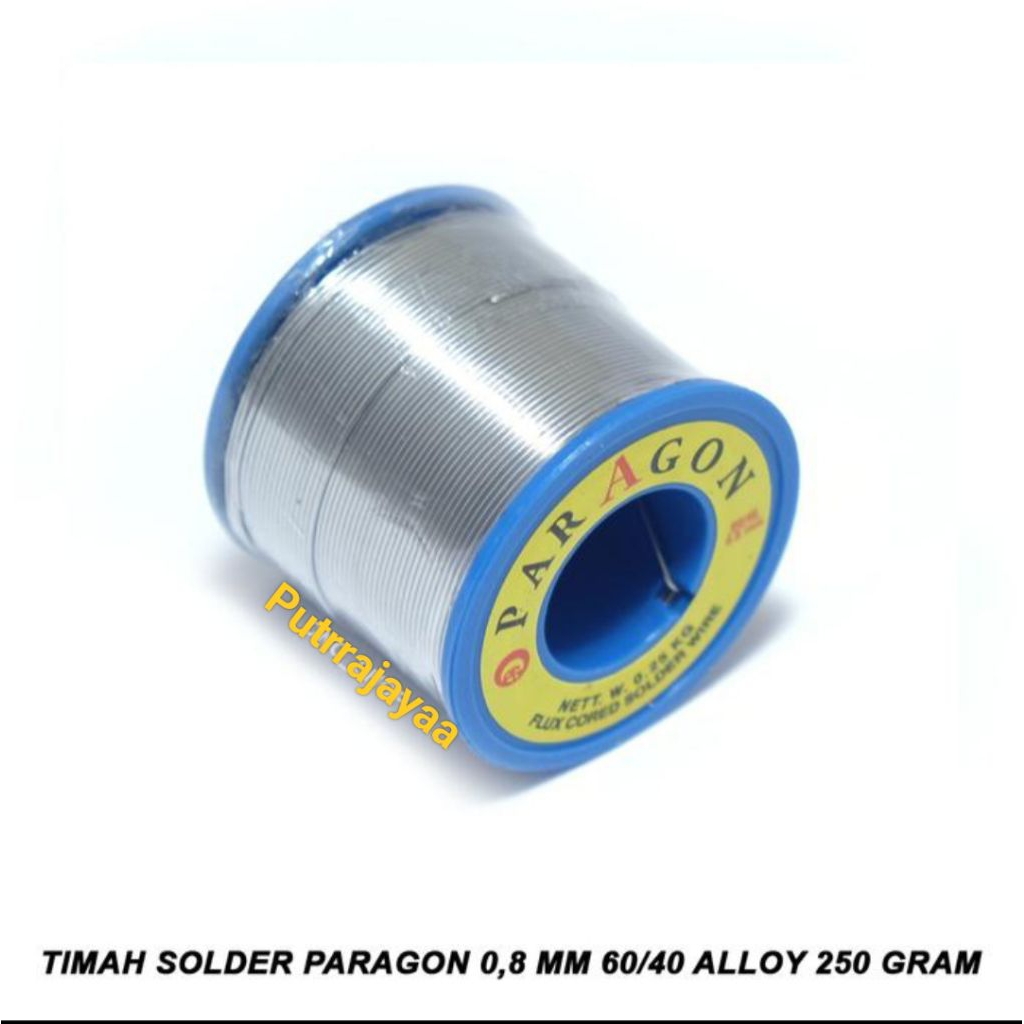 Jual Timah Paragon Besar 250 gram 0,8mm Alloy 60/40 - Timah Solder ...