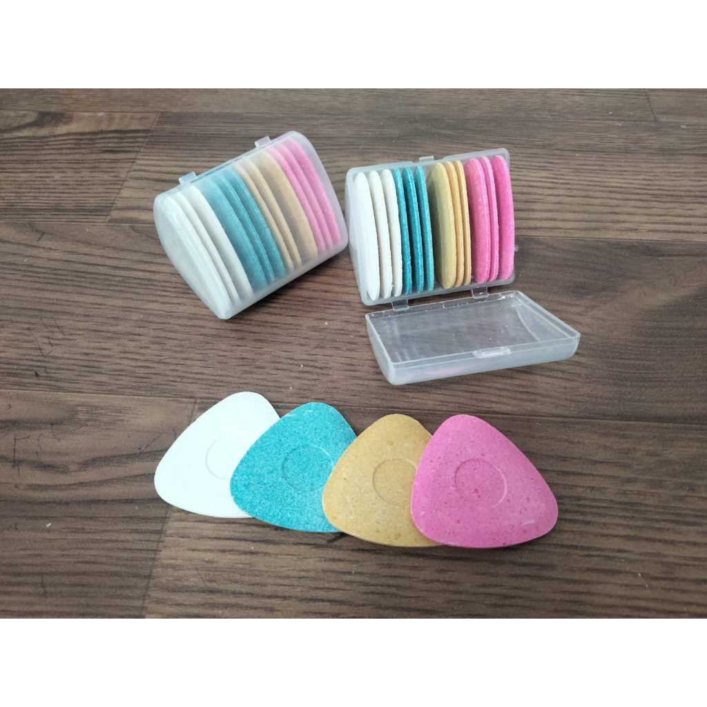Jual box bening Kapur Jahit Segitiga / Kapur Penanda Kain Isi 12PCS ...
