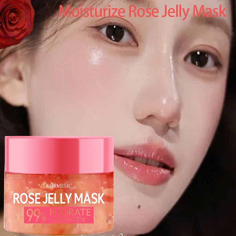 Jual [BPOM] Rose Jelly Face Mask Masker Pelembab Wajah Kulit Berjerawat ...