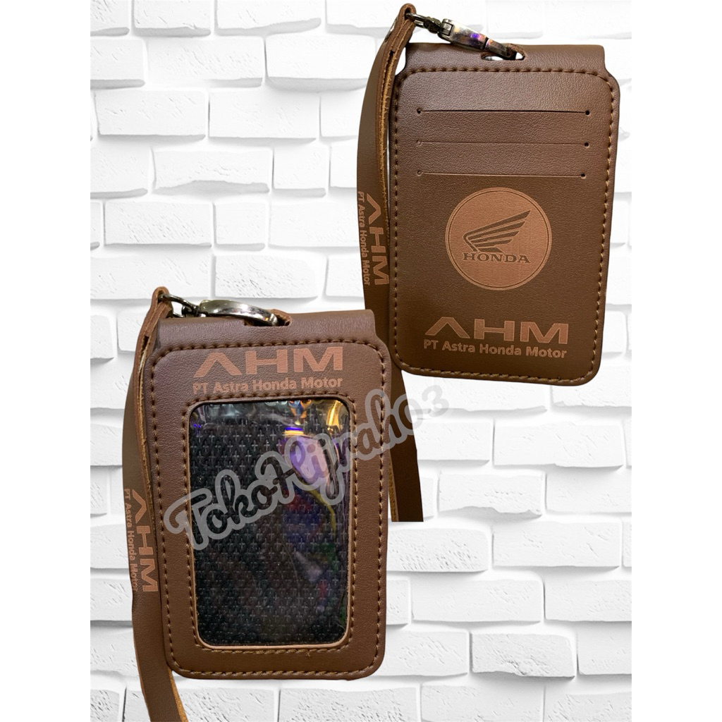 Jual ID CARD AHM PT ASTRA HONDA MOTOR LANYARD AHM HOLDER AHM NAMETAG ...